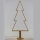 Holzbaum mit Ständer und LED Licht H170cm aus Holz mit warmweißem Licht