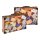 Koffer »Briefmarkendesign« 2Stck./Satz, nestend, Holz, Kunstleder     Groesse: 36x24x10cm, 40x30x12cm    Farbe: braun/bunt