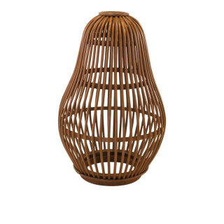 Wicker work lamp shade made of wood - Material:  - Color: natural/brown - Size: 35x20x20cm