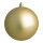 Weihnachtskugeln, gold matt, 10 St./Blister, Größe:Ø 6cm,  Farbe: gold/matt   Info: SCHWER ENTFLAMMBAR