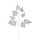 Maple leaf branch  - Material: made of polyester - Color: white - Size: 80x50cm