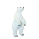 Polar bear standing with glitter - Material: made of...
