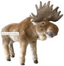 Moose standing - Material:  - Color: brown - Size:...