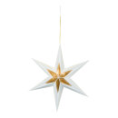Foldable star 6-pointed with hanger - Material: out of...