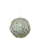 Wicker ball  - Material: out of willow - Color: silver -...
