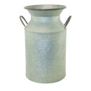 Milchkanne aus Blech, mit Henkeln     Groesse: 52x37x25cm...