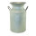Milk churn  - Material: made of iron sheet - Color: grey - Size: 52x37x25cm