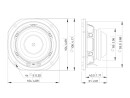 LAVOCE FSN041.00-16 4 Zoll  Breitbandlautsprecher, Neodym, Stahlkorb