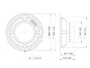 LAVOCE MSF061.50  6,5 Zoll  Midrange, Ferrit, Stahlkorb