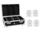 EUROLITE Set 4x AKKU TL-3 TCL white + Case with charging...