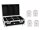 EUROLITE Set 4x AKKU TL-3 TCL white + Case with charging function