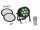 EUROLITE Set LED IP PAR 7x8W QCL Spot + 2x Diffuser Cover (15x60° and 40°)