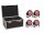 EUROLITE Set 4x LED 4C-12 Silent Slim Spot + Case