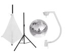 EUROLITE Set Mirror ball 30cm with stand and tripod cover...