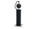 EUROLITE Set Spiegelkugel 30cm schwarz mit Stage Stand variabel + Cover schwarz