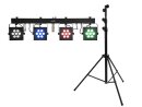 EUROLITE Set LED KLS-3002 + STV-60-WOT EU Stahlstativ...