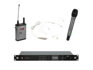 PSSO Set WISE TWO + Dyn. wireless microphone + BP + Headset 823-832/863-865MHz