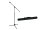 OMNITRONIC Set Microphone Tripod with Boom PRO bk + Bag