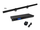 EUROLITE Set 10x LED PR-100/32 Pixel DMX Rail bk + DMX...