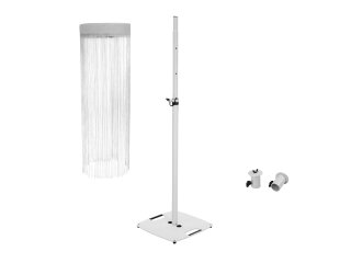 EUROLITE Set LED Color Curtain + BPS-2 Loudspeaker stand white