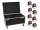 EUROLITE Set 8x LED IP PAR 12x9W SCL Spot + Case with wheels