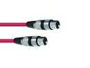 OMNITRONIC XLR cable 3pin 5m rd