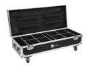 ROADINGER Flightcase 8x AKKU UP-4 QuickDMX with charging...