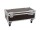 ROADINGER Flightcase 4x Audience Blinder 2x100W with wheels