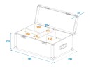 ROADINGER Flightcase 4 x LED CBB-2 COB Leiste