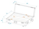 ROADINGER Flightcase 4x LED IP T-PIX 8 QCL/T-PIX 12 HCL with wheels