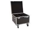 ROADINGER Flightcase 4x LED Theatre COB 100 series with...
