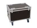 ROADINGER Flightcase 4x LED Theatre COB 200 series, with wheels