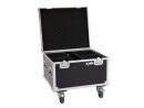 ROADINGER Flightcase 4x LED IP PAR 7x8W QCL/7x9W SCL with...