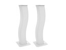 EUROLITE 2x Stage Stand 150cm curved incl. Cover and Bag, white