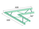 ALUTRUSS DECOLOCK DQ2-PAC20H 2-way Corner 60° bk