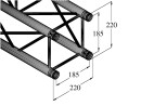 ALUTRUSS DECOLOCK DQ4-S3000 4-Way Cross Beam bk