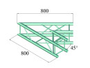 ALUTRUSS DECOLOCK DQ4-SPAC19 2-Weg Ecke 45° sw