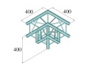 ALUTRUSS DECOLOCK DQ4-SPAL30 3-way Corner 90° bk
