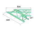 ALUTRUSS DECOLOCK DQ3-SPAC19 2-Weg Ecke 45° sw