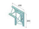 ALUTRUSS DECOLOCK DQ3-SPAC24 2-Weg Ecke 90° sw