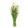 Bundle of grass with spring flowers out of plastic/artificial silk     Size: 70x30cm    Color: green/multicoloured