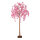 Cherry blossom tree  - Material: stem made of hard cardboard flowers - Color: pink/brown - Size: 180cm X Holzfuß: 22x22x4cm