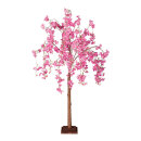 Cherry blossom tree stem made of hard cardboard, flowers,...