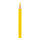 Buntstift aus Styropor     Groesse: 90x7cm    Farbe: gelb