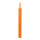Buntstift aus Styropor     Groesse: 90x7cm    Farbe: orange     #