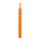 Buntstift aus Styropor     Groesse: 90x7cm    Farbe: orange