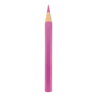 Buntstift aus Styropor     Groesse: 90x7cm    Farbe: lila