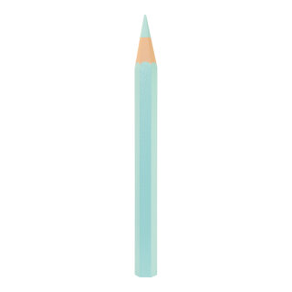 Coloured pencil out of styrofoam     Size: 90x7cm    Color: light blue