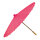 Paper umbrella wood     Size: Ø 80cm    Color: fuchsia