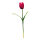 Tulpe am Stiel aus Kunstseide/Kunststoff/Styropor     Groesse: 70cm, Blüte Ø 9cm    Farbe: cerise